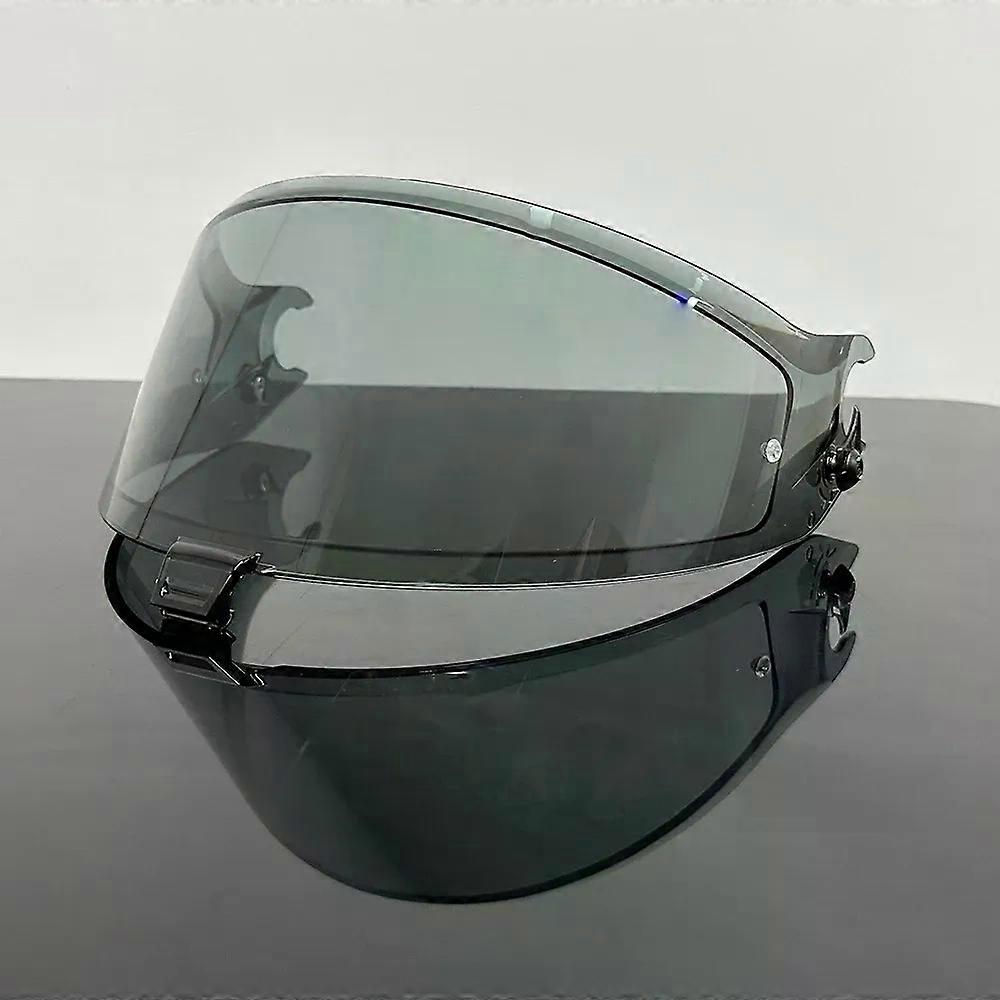 SPARTAN RS Wizjer do kasku Nadaje się do SHARK SPARTAN GT / GT PRO Kask motocyklowy Daszek Gogle Poszycie srebrno-czerwone Wymienne soczewki