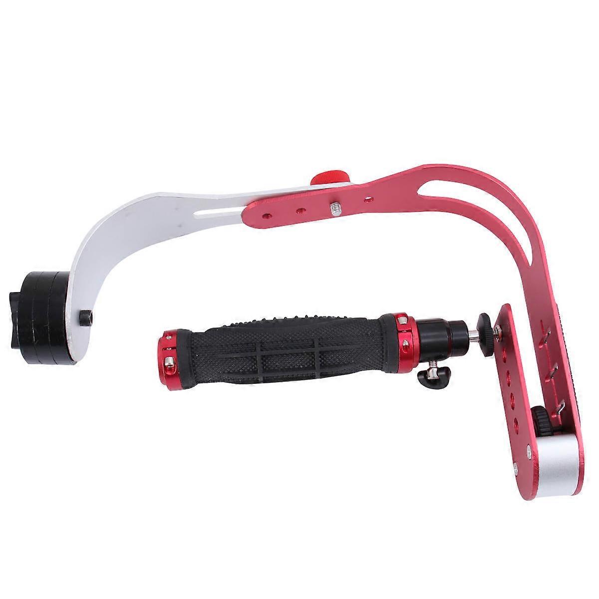 Bow-Type Stabilizing Handle Grip Camera Support for Dslr Dv Selfie Taking Aluminum Alloy 1Pack