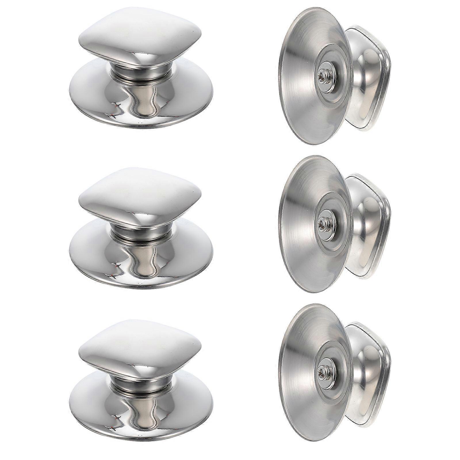 Here's a refined and professional product description based on your input:
**6pcs Pot Lid Knob – Heat Resistant Kitchen Grip Handles for Cookware