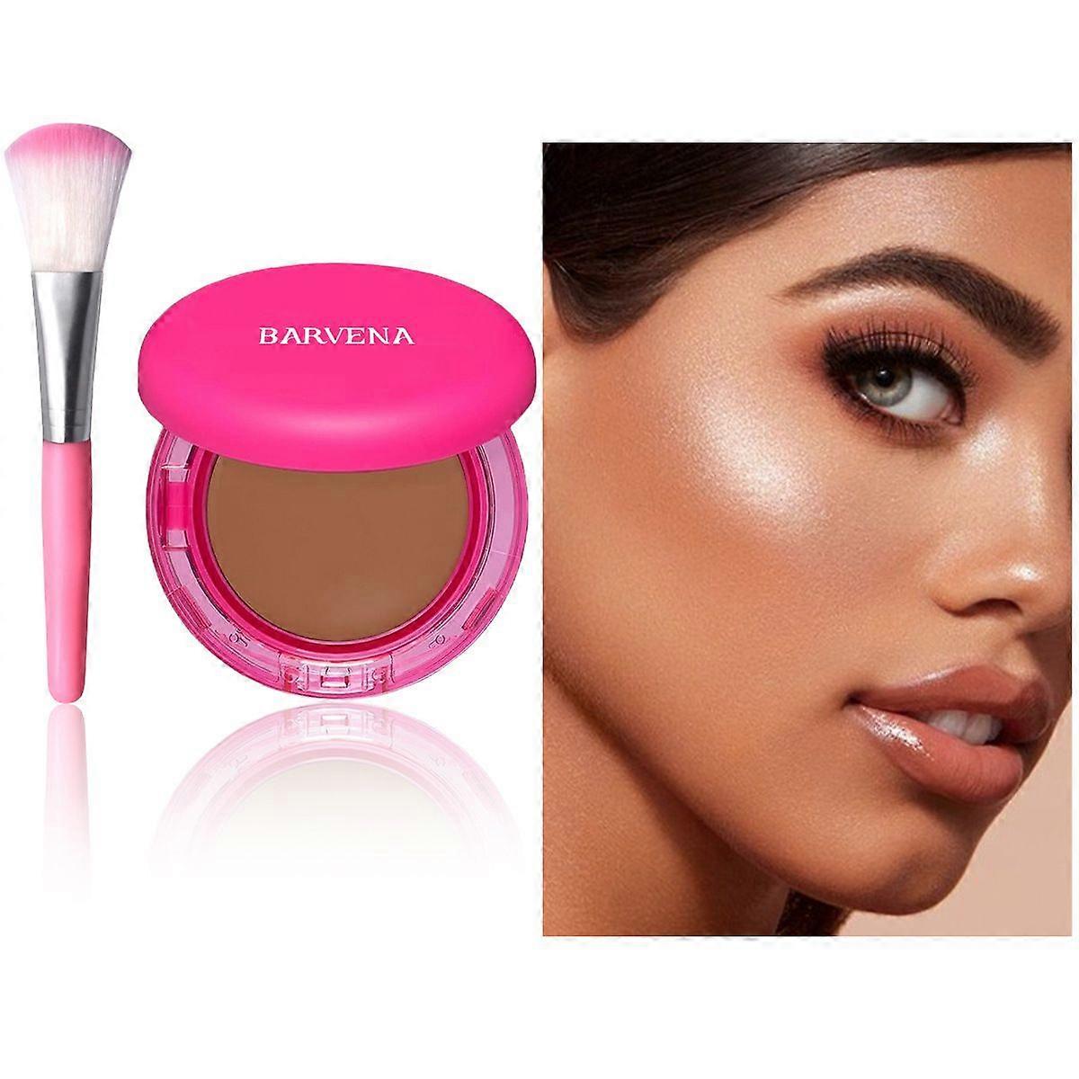 Balm Foundation,Hydrating Moisturizing Serum Foundation,Age-Defying Makeup Mature,Natural,Medium Buildable Coverage Powder,Blur Fine Lines,Smooth Text