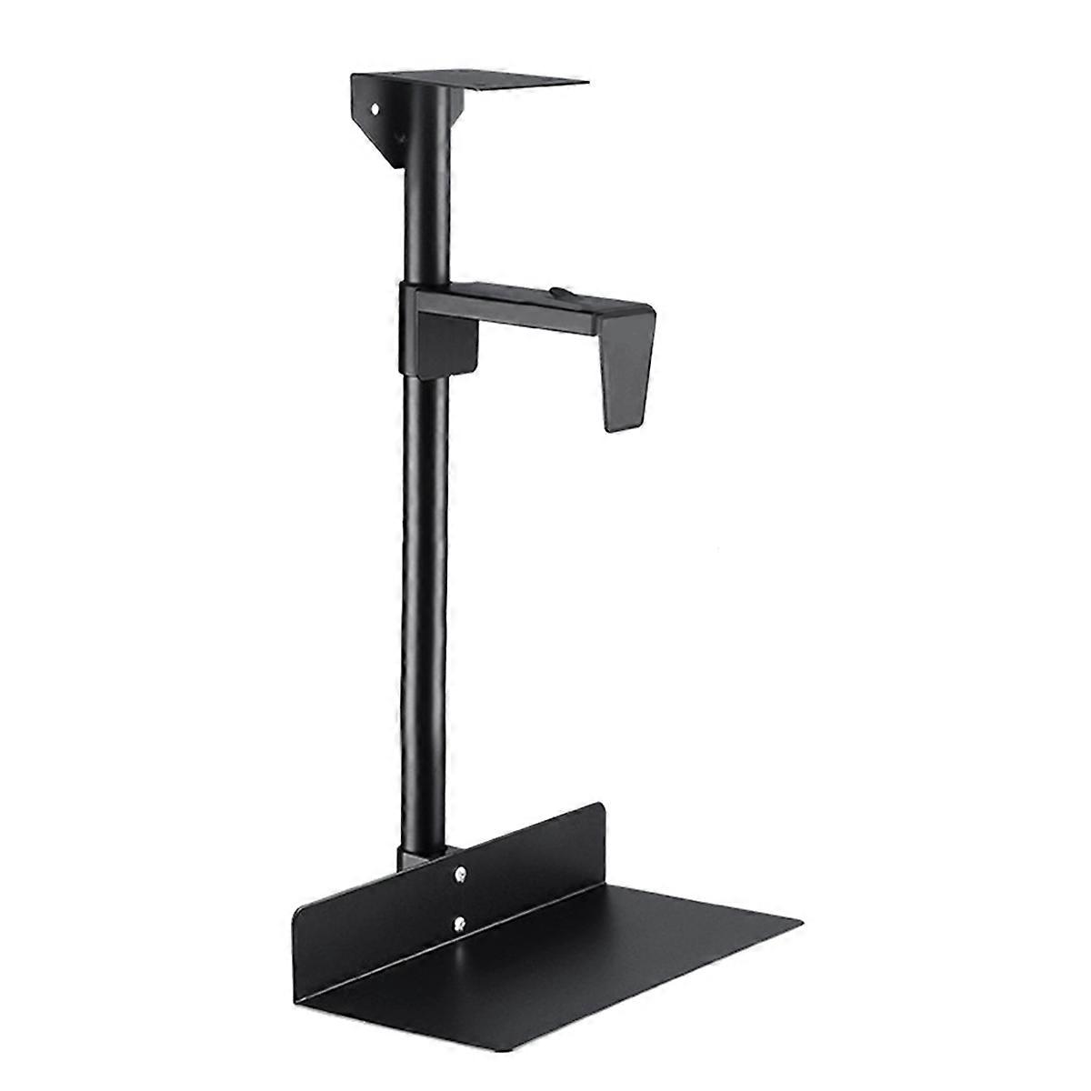 Universal PC Case Holder Under Desk Wall Side Mount CPU Stand Adjustable Computer Mainframe Hanger