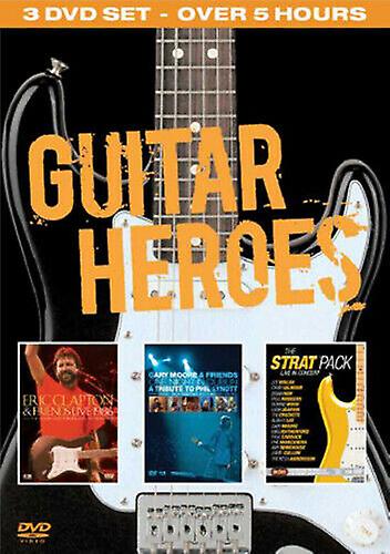 Guitar Heroes DVD (2007) Eric Clapton cert E 3 discs - Region 2