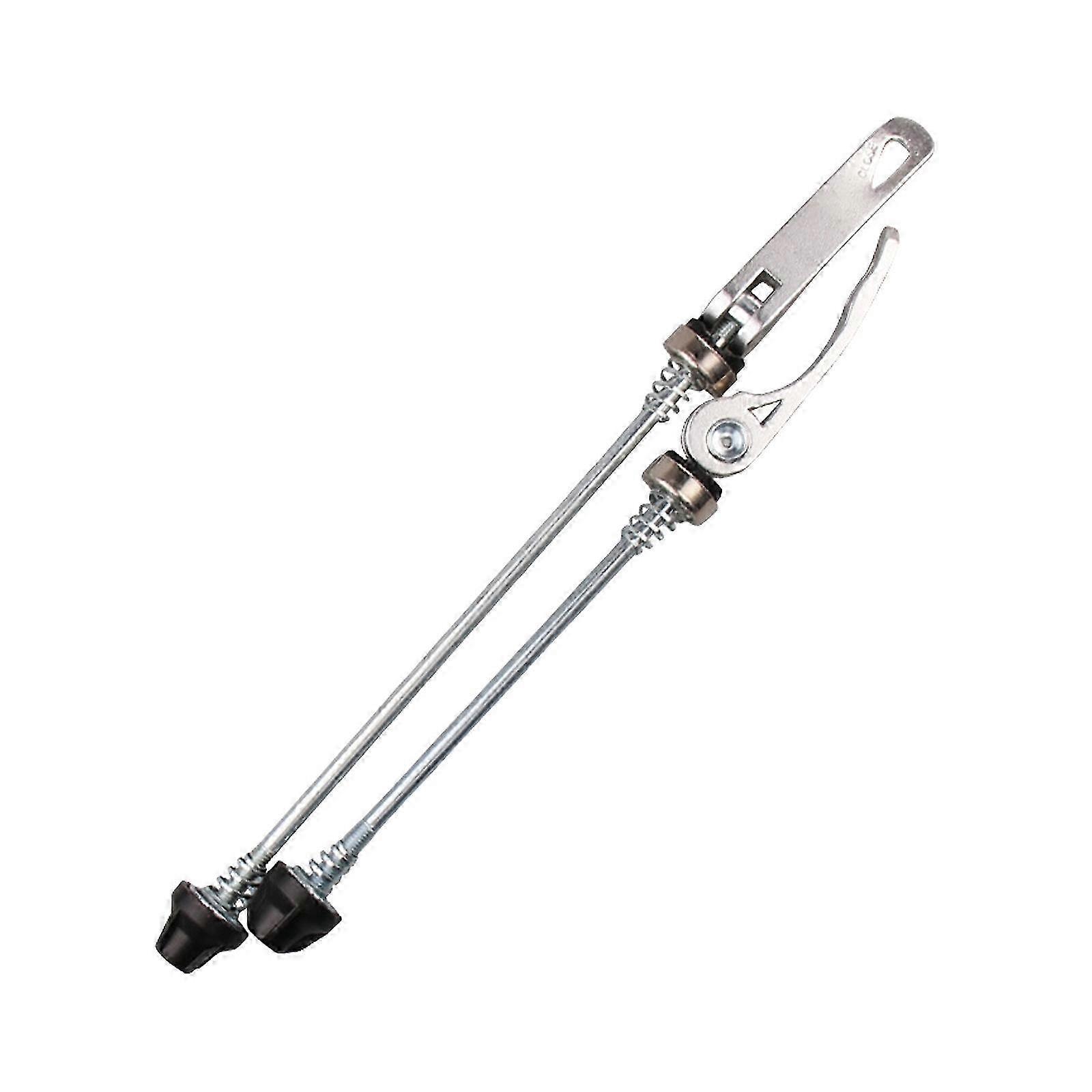 2pcs Light weight Aluminum Quickly Release Skewers Bicycles Wheel Hubs Skewers for Compatibility with Various Models silver 2025