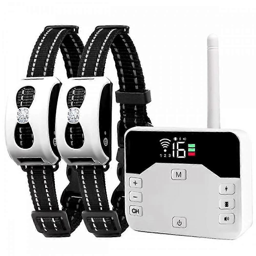 Wireless Electronic Dog Fence System &amp; Remote Training Collar,B