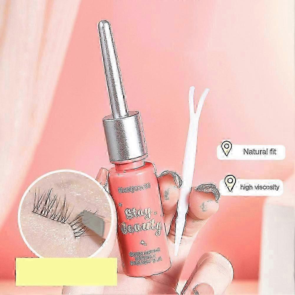 False Eyelashes Glue Quick Dry Invisible Eyelashes Glue Long Lasting Waterproof