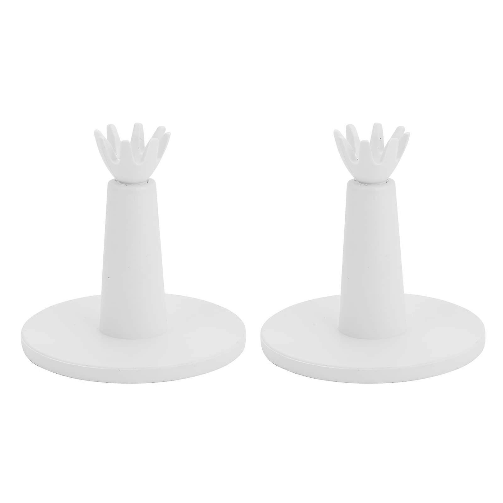 TAs of Adjustable Height Sporting Accessory for Light Training for Golfers Material: White 2pcs