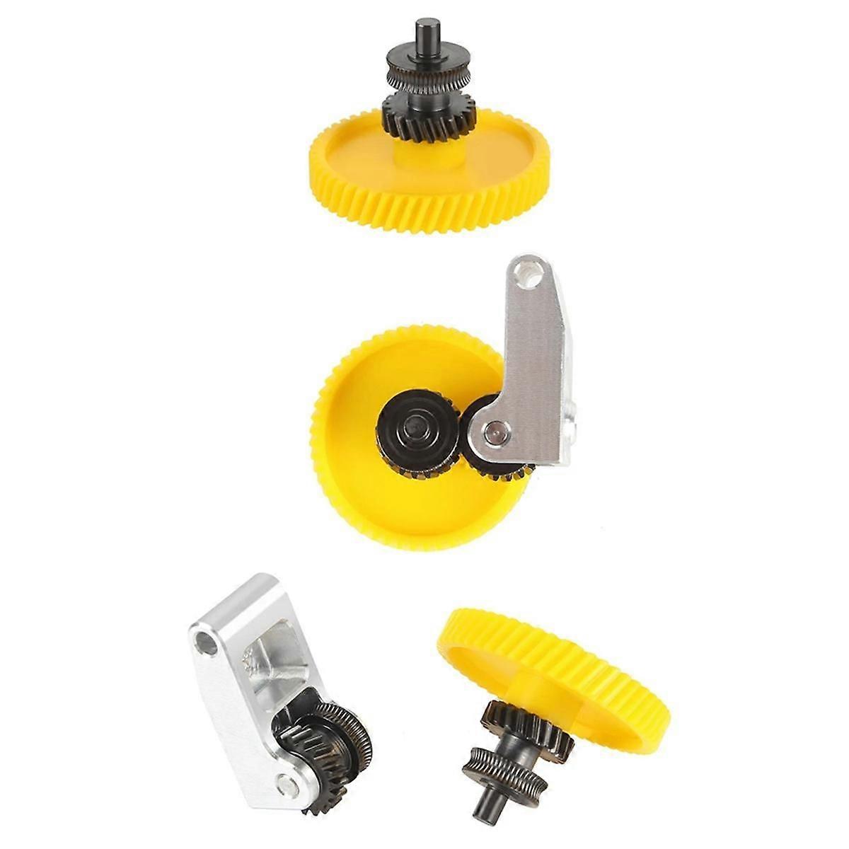 For Extruder Gears Hardened Steel Upgrade Assembly Wear-Resisting Kit for P1S P1P X1 X1C 3D Printer