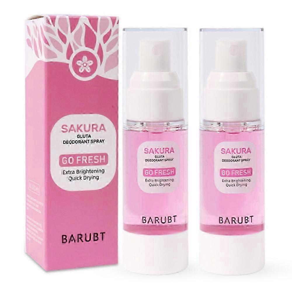 2x parfum antisudorifique spray pour éliminer la transpiration antisudorifique antisudorifique
