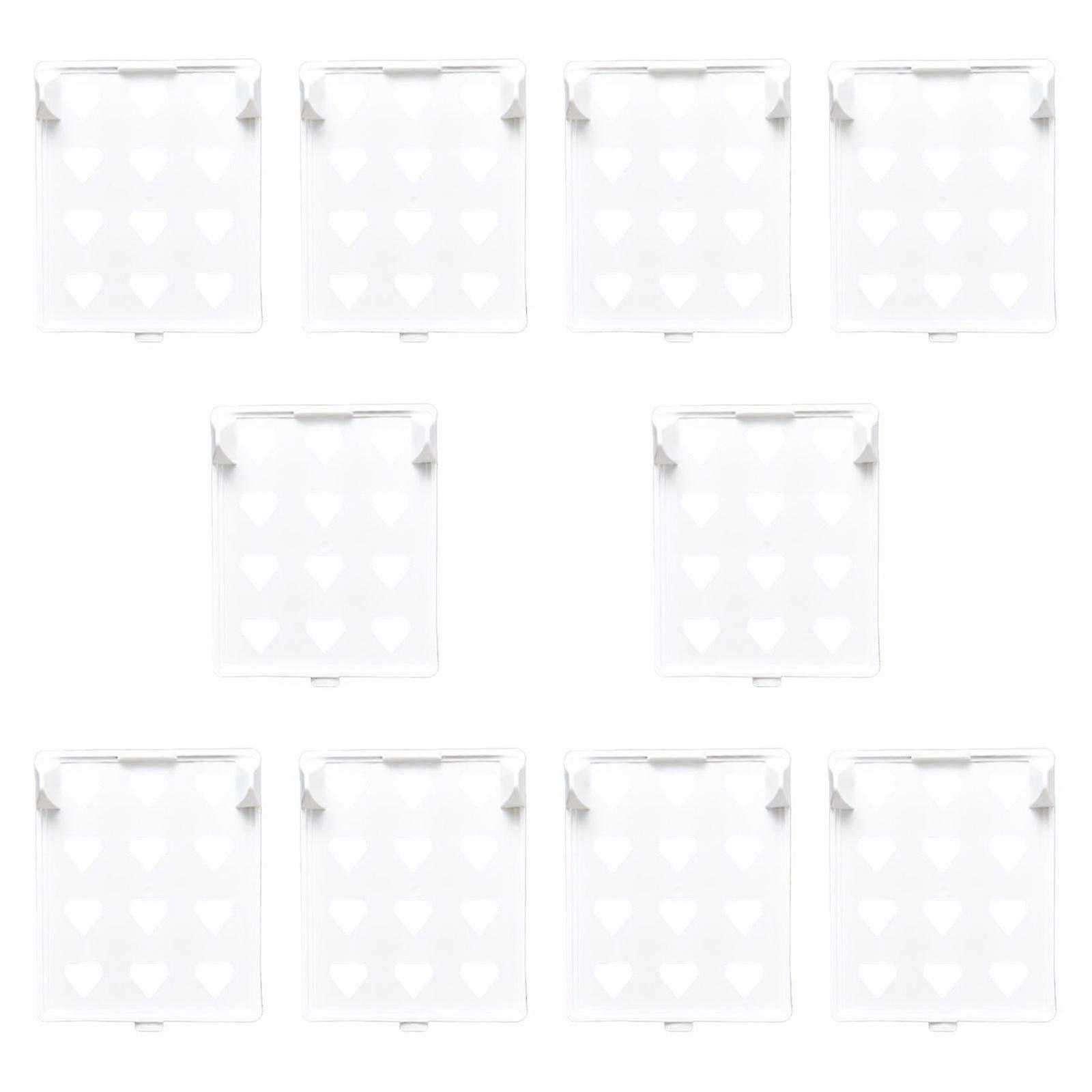 10 Pieces Shirt Organizer for T-shirts, Stackable Board for Wardrobe, Clothes Folding Tool Measuring 32cm x 26cm x 4.4cm