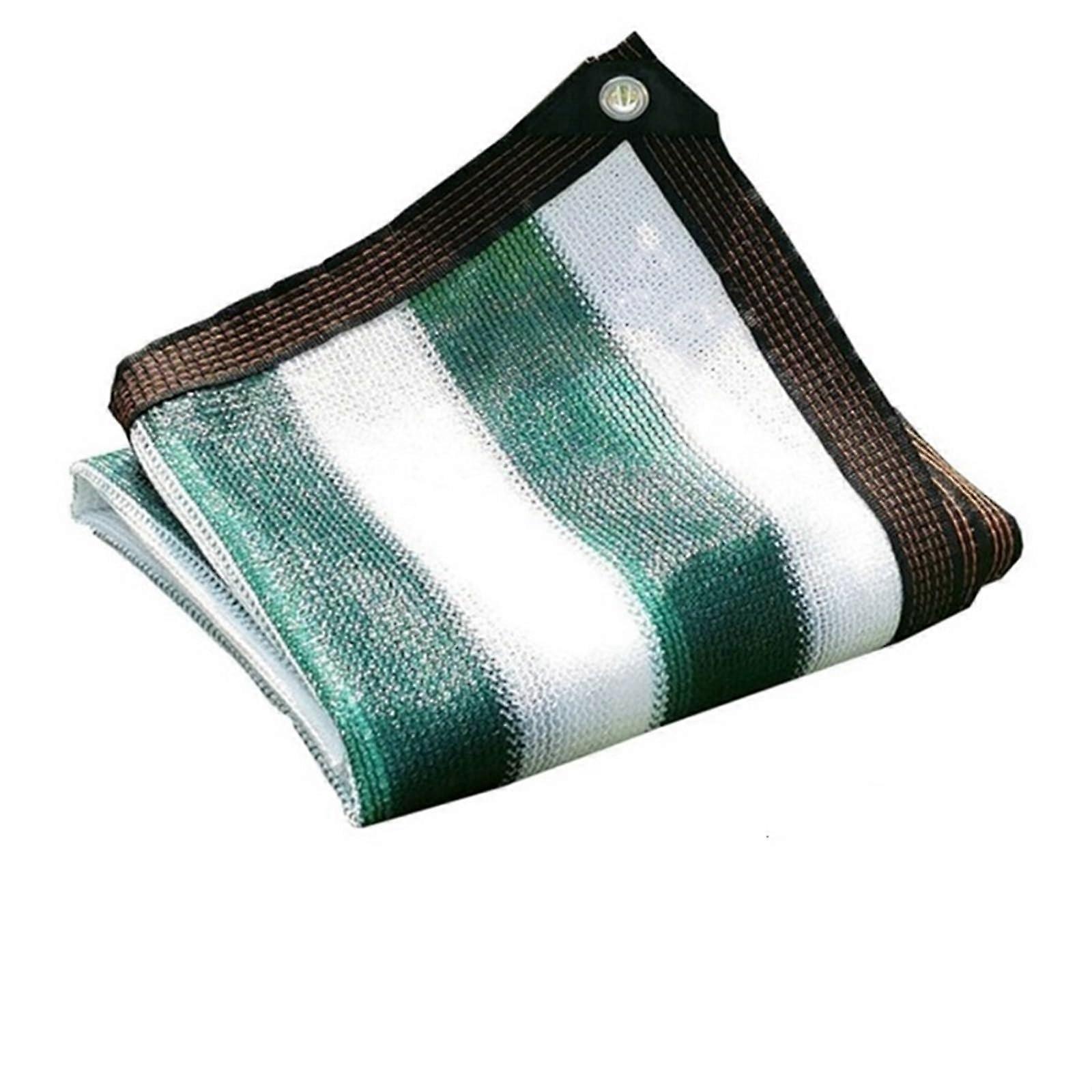 Balcony Privacy Net, 7585% UV Blocking Outdoor Patio Shade Cloth (Dark Green White, 0.9m x 5m)