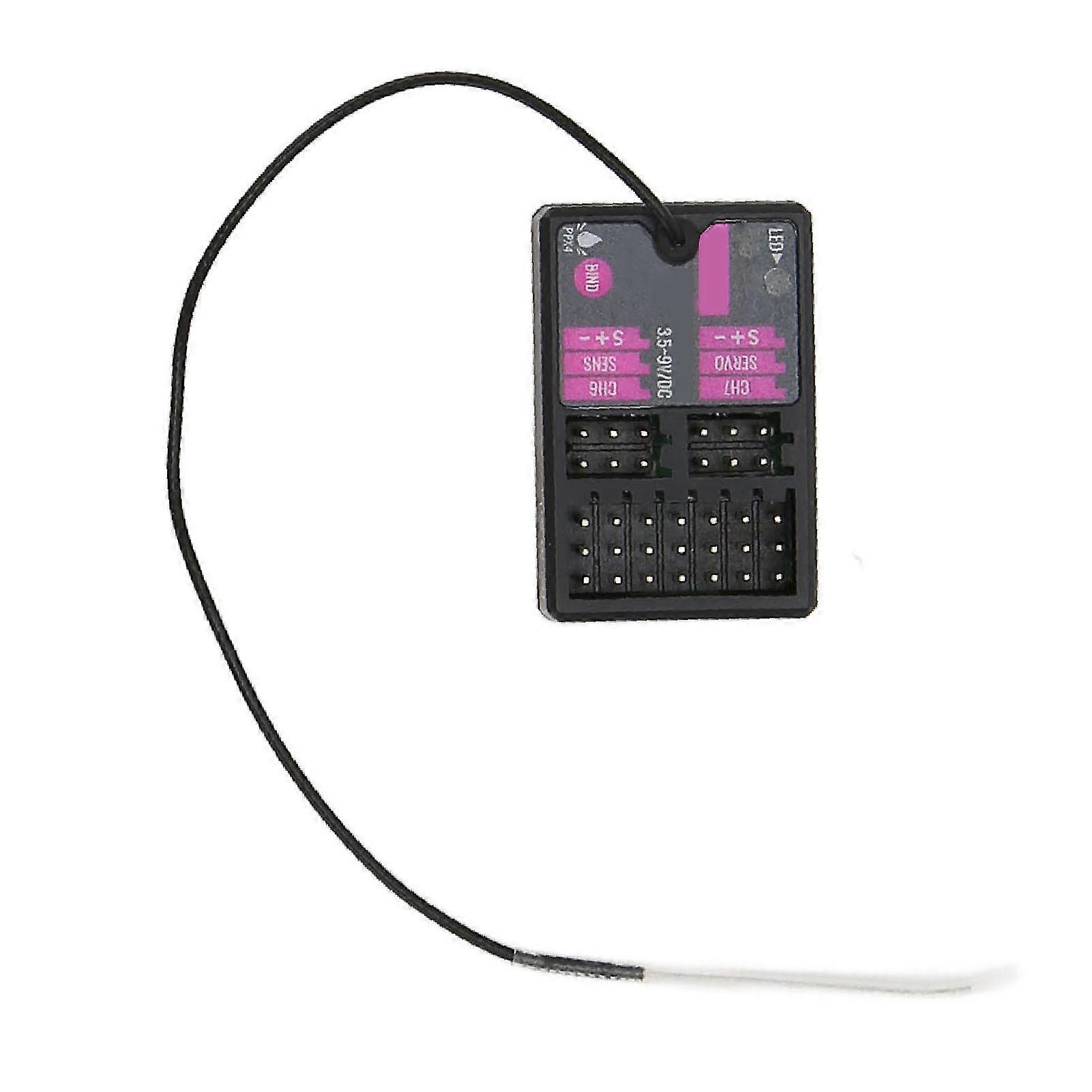 RC-ontvanger 7CH lange afstand ingebouwde gyro 2-weg 2.4G-ontvanger voor FS G7P-zender RC vliegtuig auto boot 
