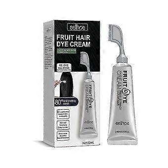 2025 Eelhoe Crema Da Parrucchiere Frutta E Verdura Naturale Delicata E Di Lunga Durata Senza Capelli Del Cuoio Capelluto Facile Da Colorare Crema Per Parrucchieri Capelli Neri