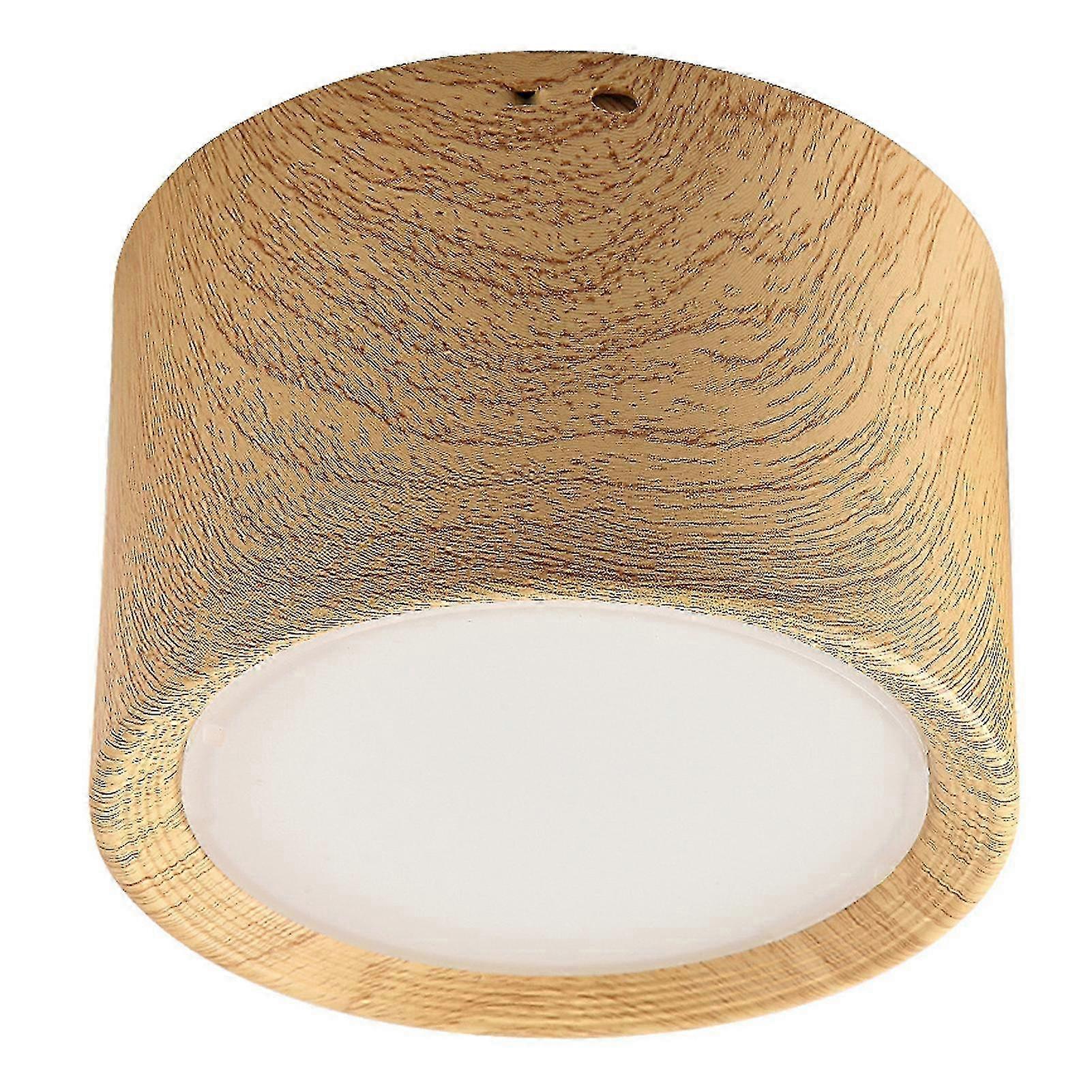 High Brightness Wood Grain LED Downlight with Low Power Consumption and Flicker Free Design for Easy Installation in Corridor Aisle and Bedr