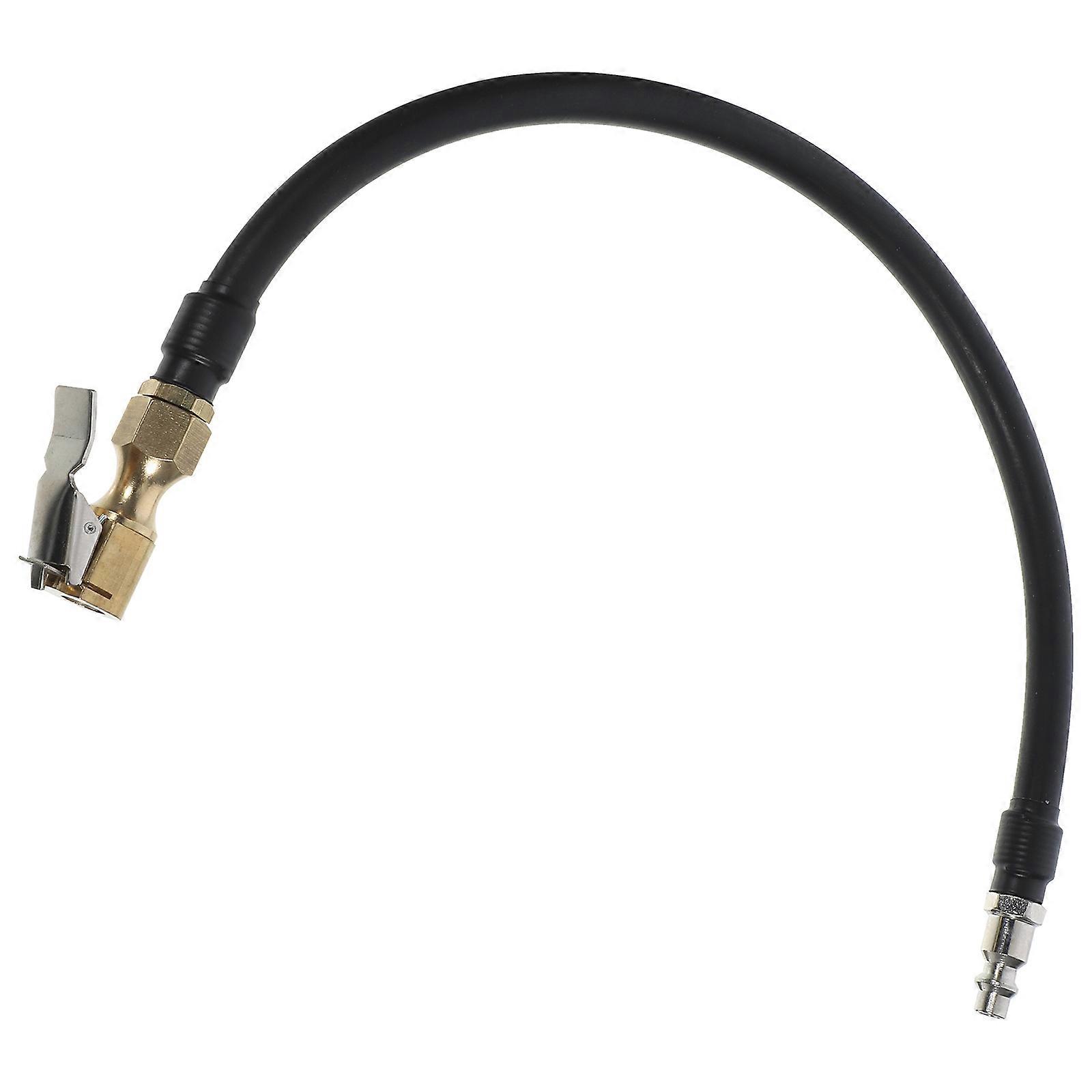 Bike Inflator Extension Hose Adapter with Quick Connect for Easy Tire Inflation and Release
