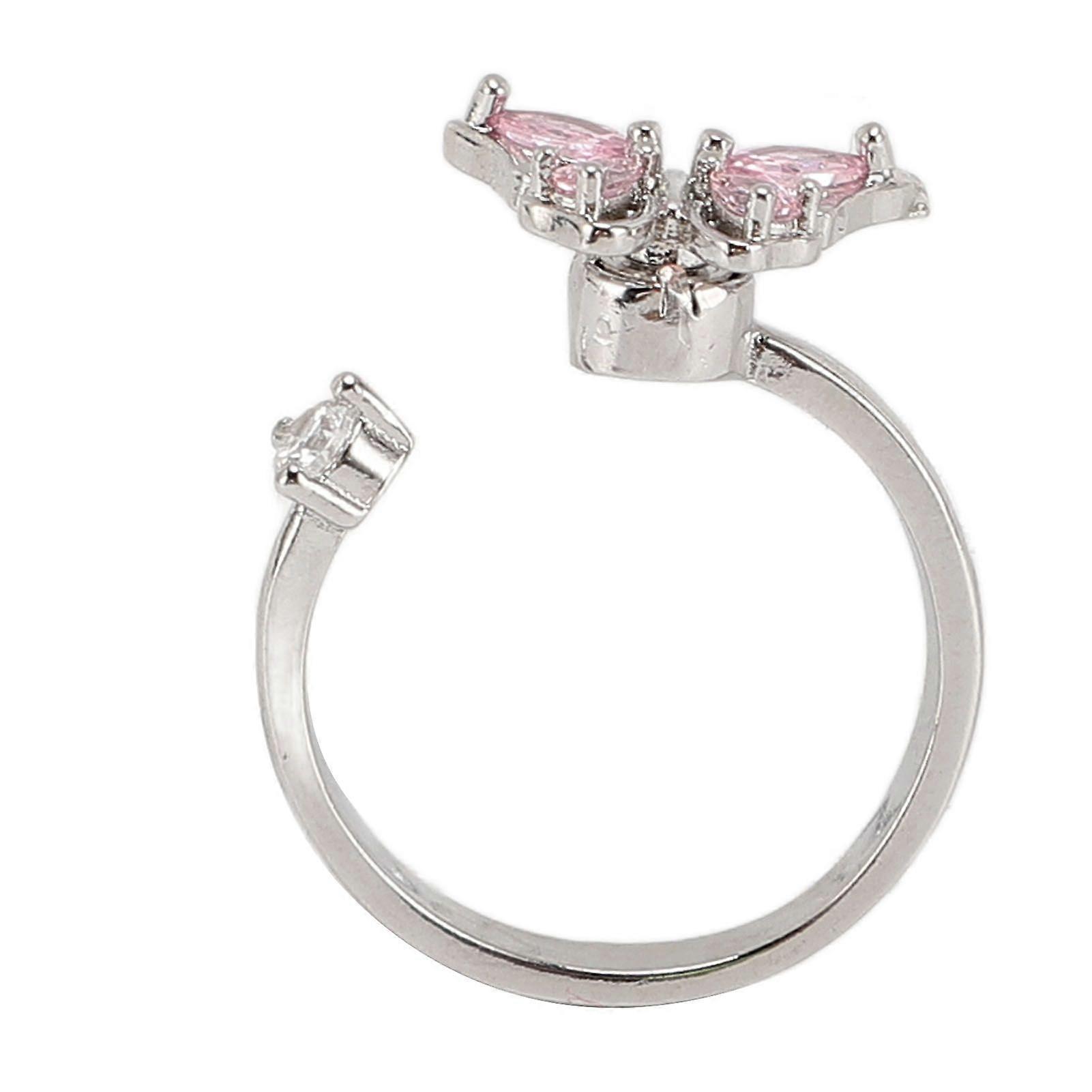 2025 Latest Model  Open Ring with Rotating Decor Stackable Adjustable Index