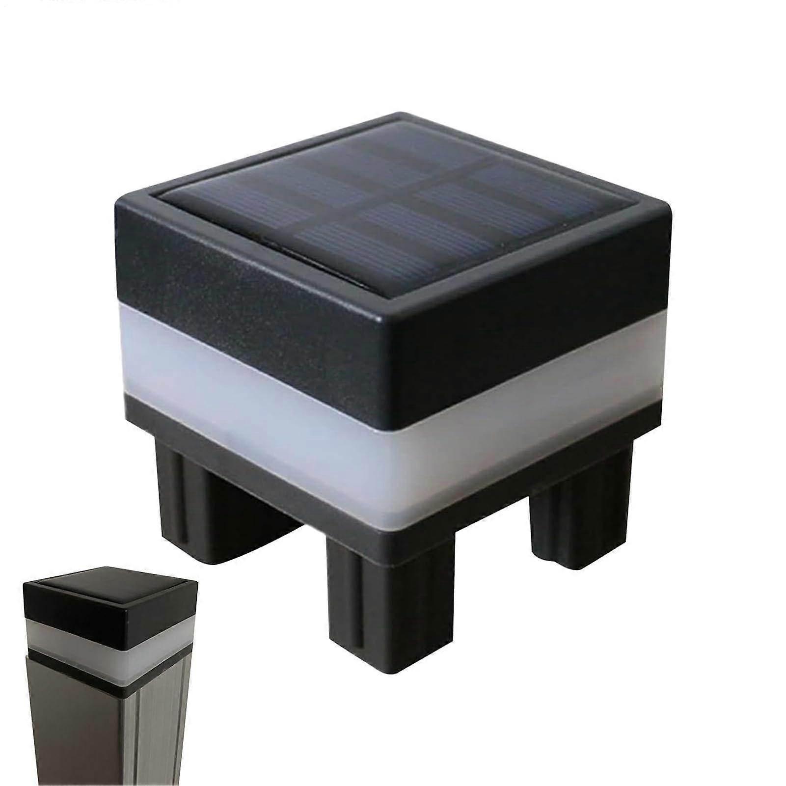 Solarzaunlichter Waterproof IP65 LED Solar Powered Outdoor Lighting for Garden, Mailbox, Path, Railings, Patio