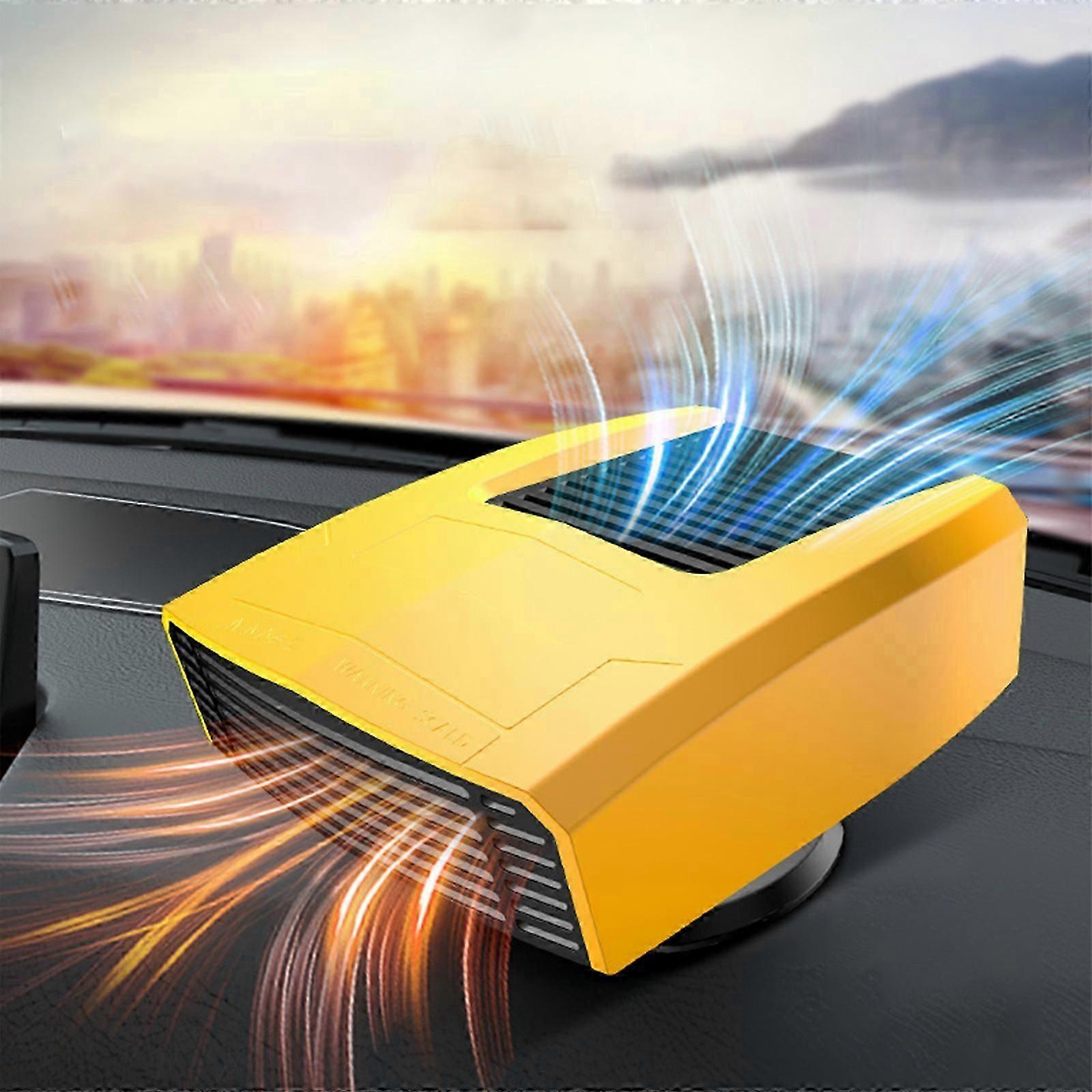 Portable Car Heater, Auto Car Heater, Fast Heating Windshield Defrost Defogger Cooling Car 12V/24V Portable Windshield Defroster