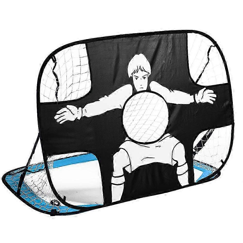 Soccer Goal for Kids Portable Foldable Dual-Purpose Design Backyard and Outdoor Soccer Training and Shooting Practice