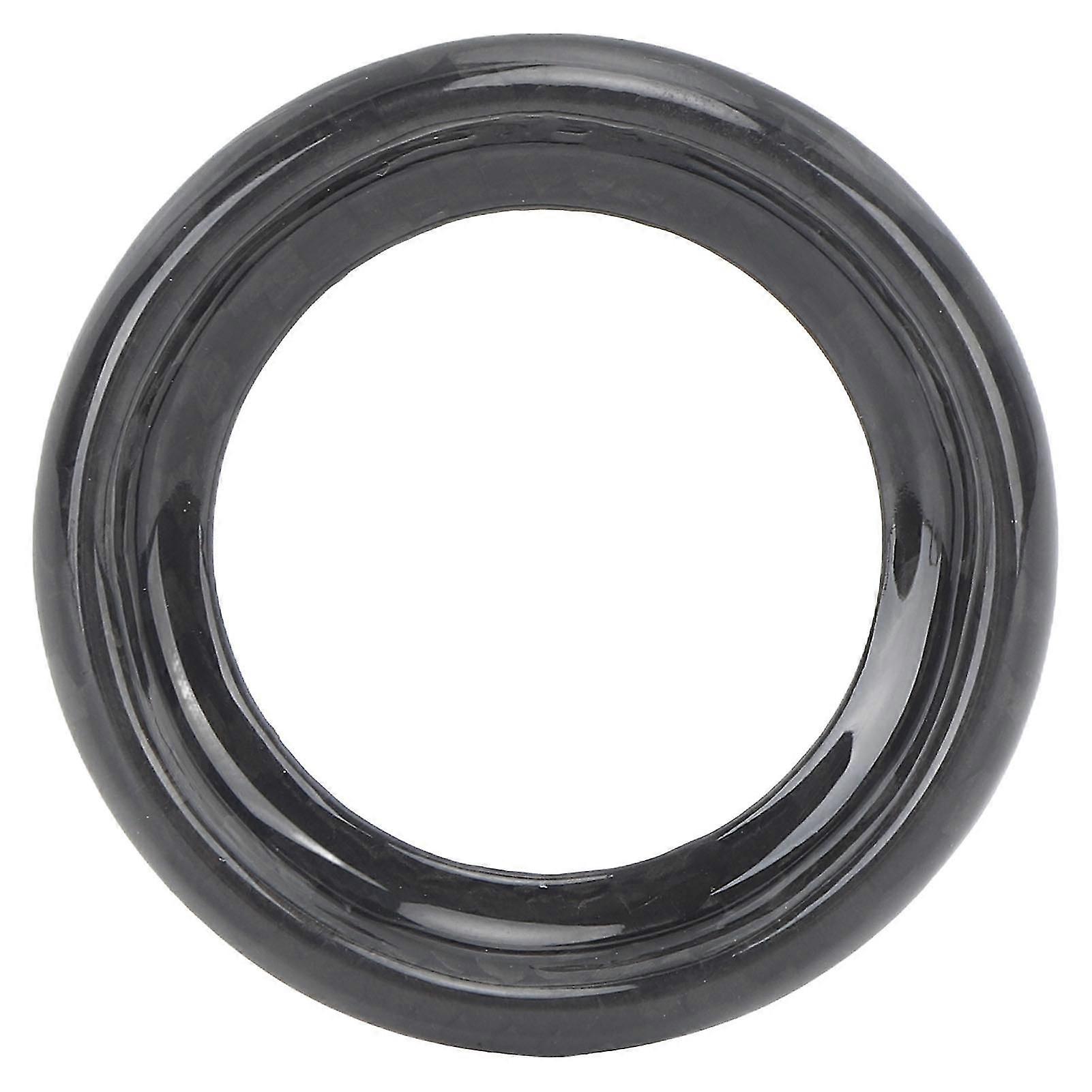 Start Button Ring Cover Carbon Fiber Start Stop Decor Sticker Replacement for Chevy Corvette C8 2022 2023