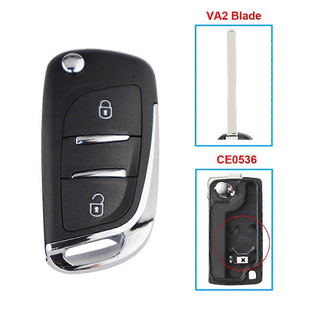 Partner Modified Car Key Shell For Citroen C2 C3 C4 C5 C6 C8 Xsara Berlingo~00713