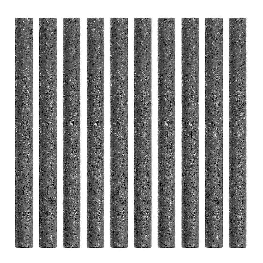 Graphite Electrode Rods High Conductivity Corrosion Resistant For Physics Experiments Grey 9.00X0.80X0.80CM 10Pcs