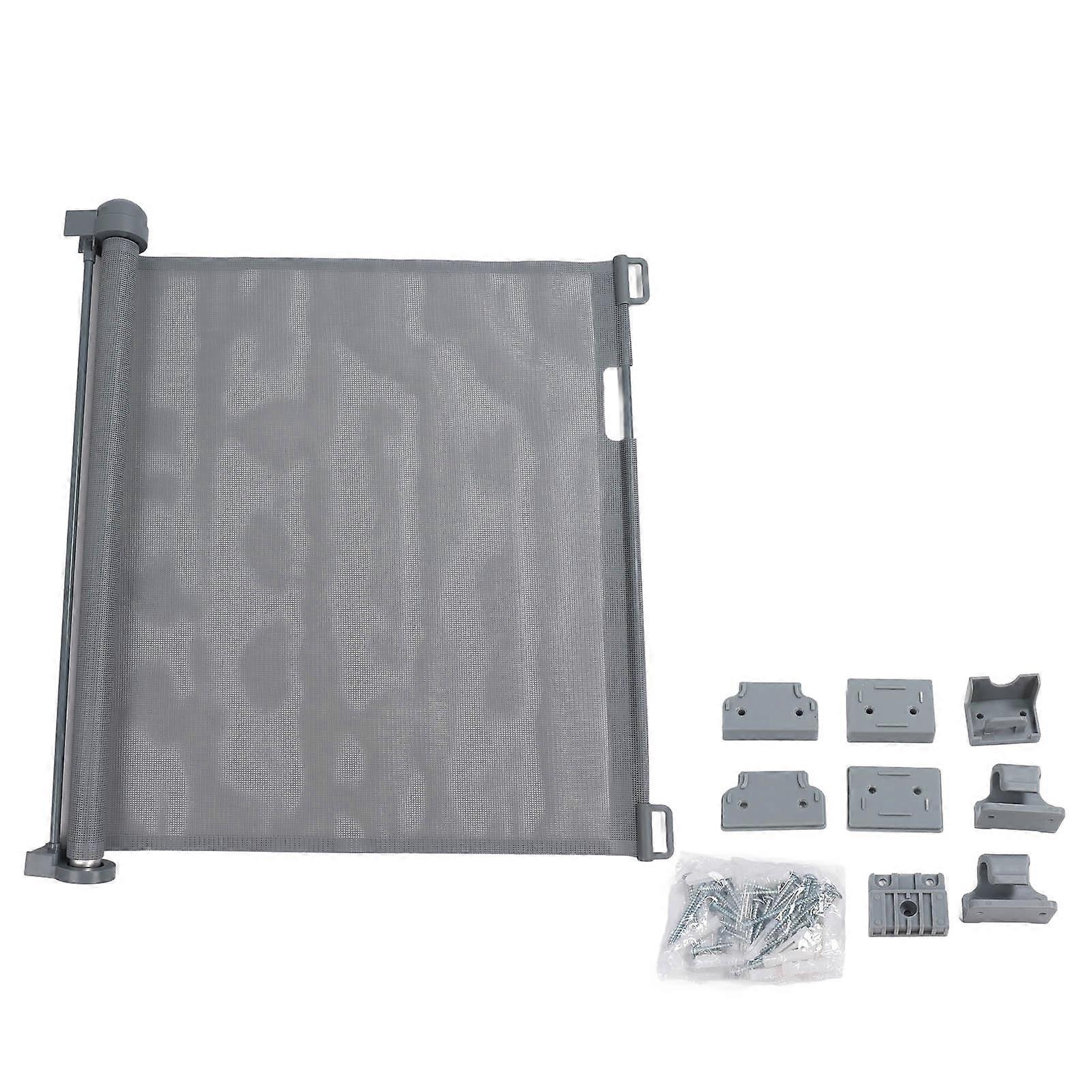 נשלף תינוק מקורה חיצוני גמיש מתכוונן שער בטיחות לתינוק למדרגות דלתות מסדרונות