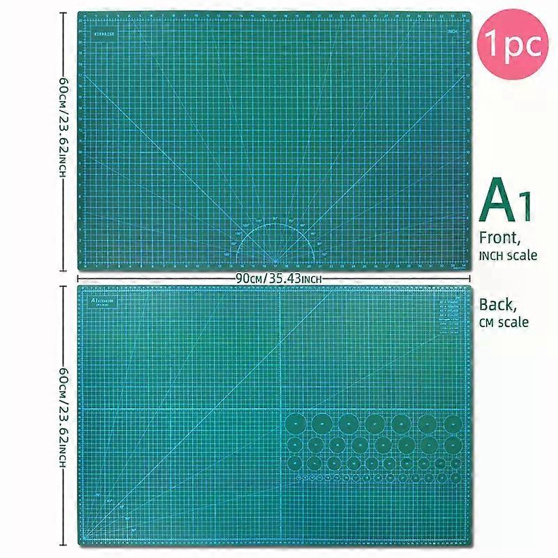 Stand A1 Cutting Mat Double Color Heigl 35.43 * 23.62 Double-sided PVC Multi-purpose Self-healing Cutting Mat Durable Paper Pad