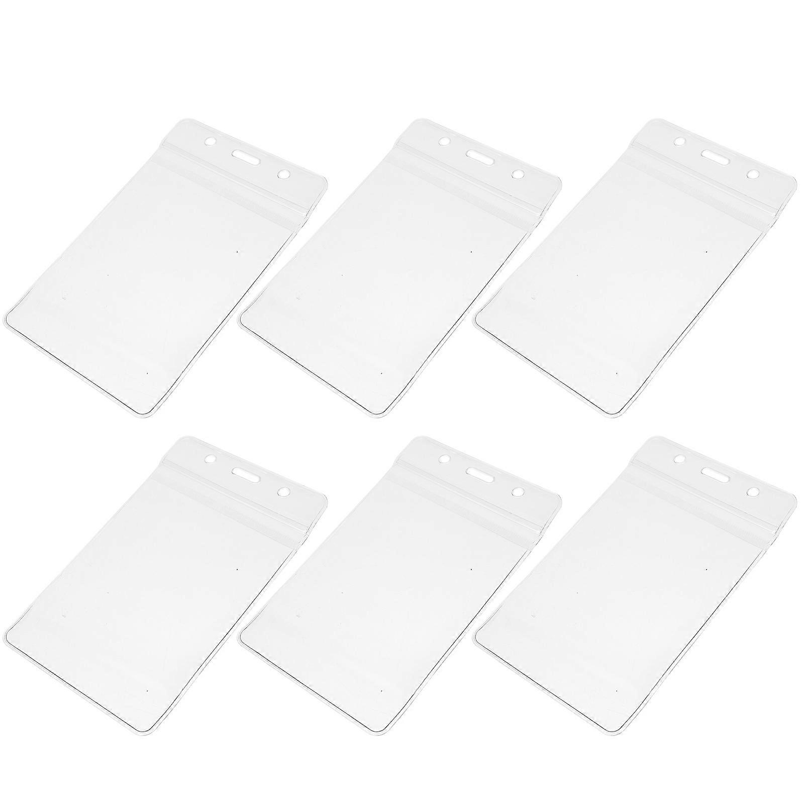 PVC Card Holder Dustproof And Waterproof For Seminar Attendees 30Pcs