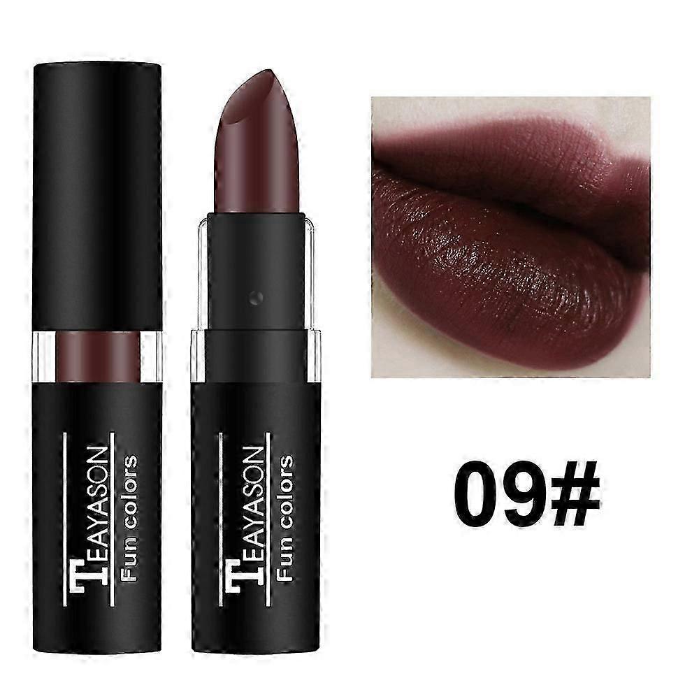12 Waterproof Lasting Purple Matte Make Up Lip Gloss Makeup Red