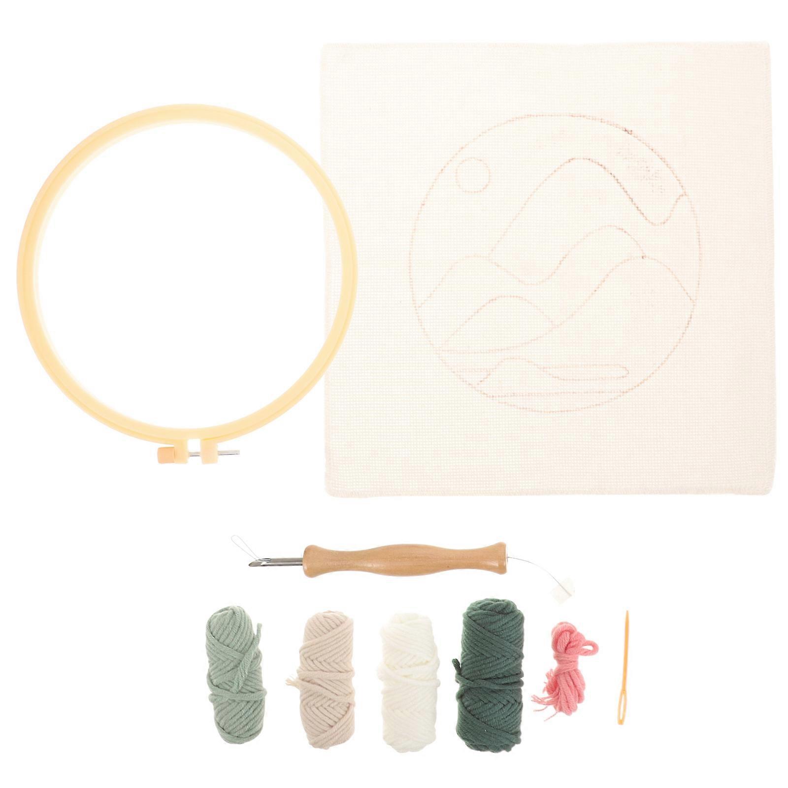 Needlework Supplies Stitching Tools Assorted Color Wood Material For present Giving 1Set