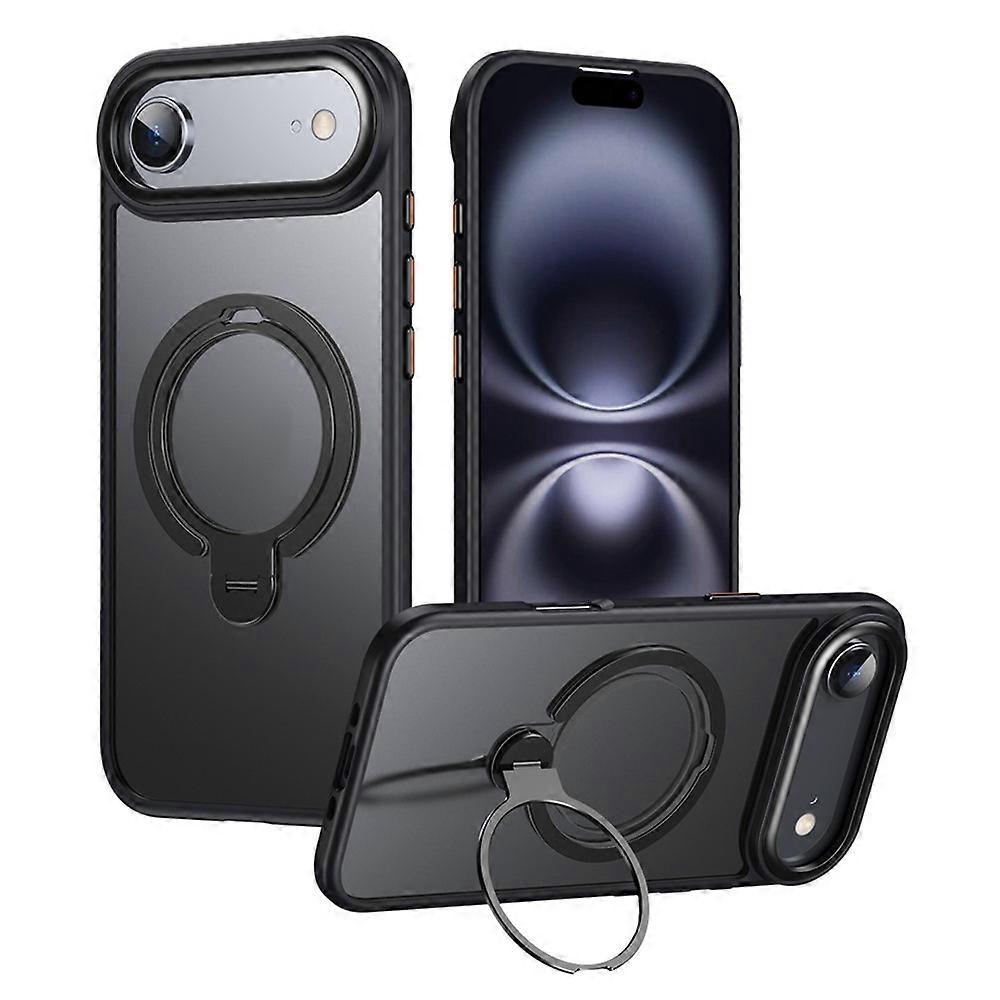 Compatible For iPhone 17 Air Phone Case Compatible with MagSafe Kickstand Matte Back Cover