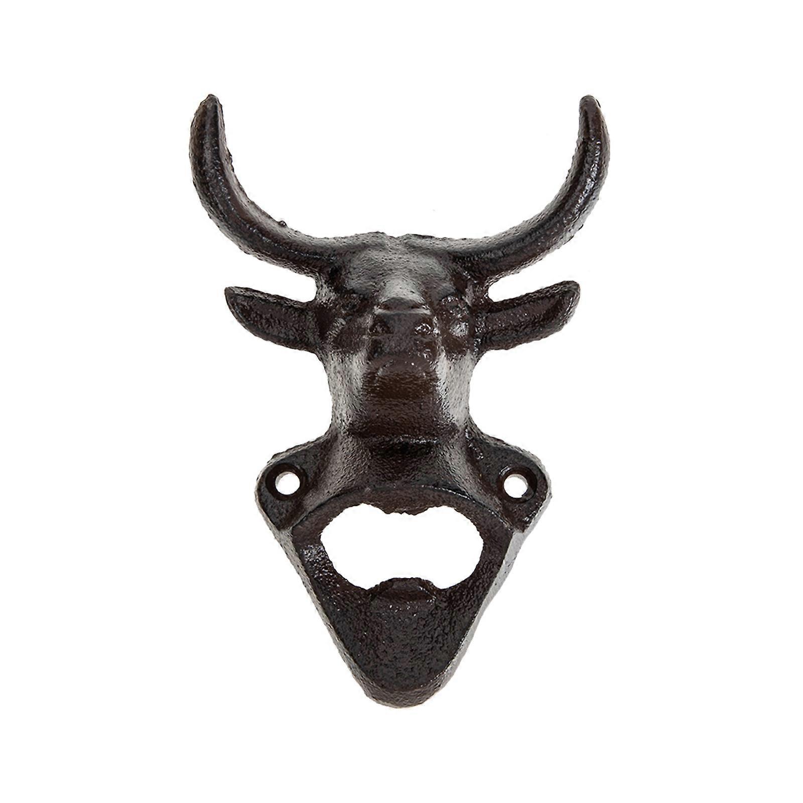 Wall Mounted Opener Creative Design Animal Head Shape Use 1Pack