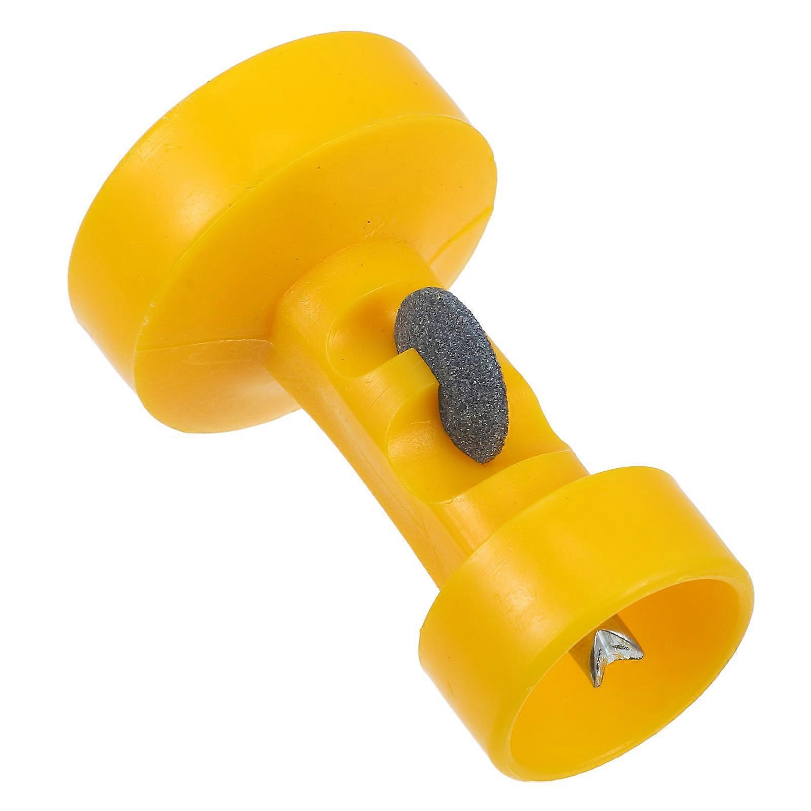 Vial Opener Tool Breaking Medical Ampules Hospital Use Yellow 6.00X3.80X2.50cm Sturdy Material 1Pack