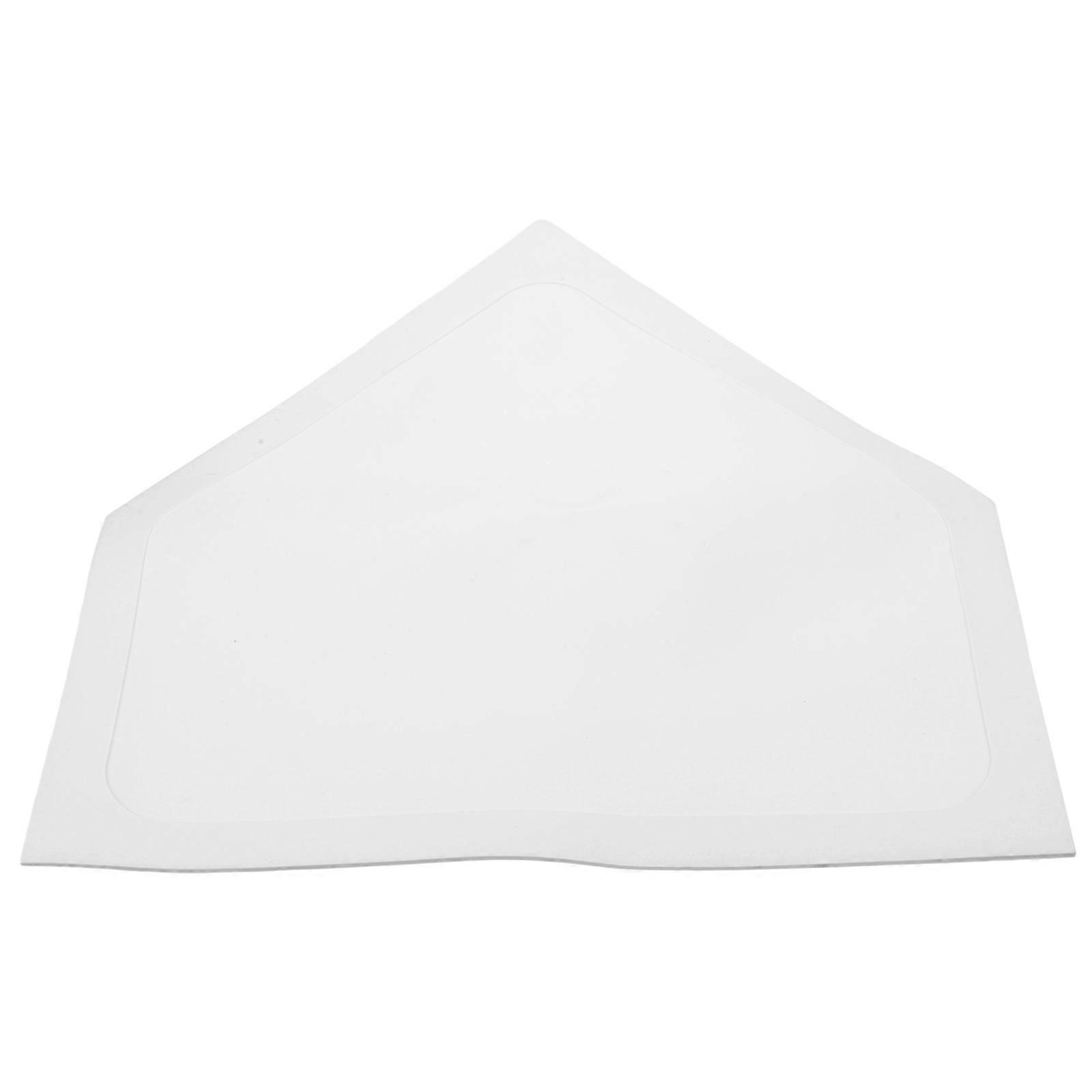 Baseball Pitching Trainer Home Plate Mat For Accurate Practice White 42.00X41.00X0.30CM Tpe Throwing Motion Enhancement 1Pcs