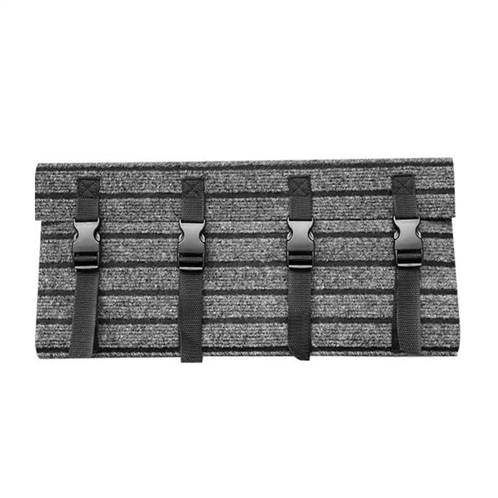 RV Stufenmatte - Step Mat For Trailers, Double-Layer Tread, Adjustable Closure, Dirt Protection For Long-Term Parking