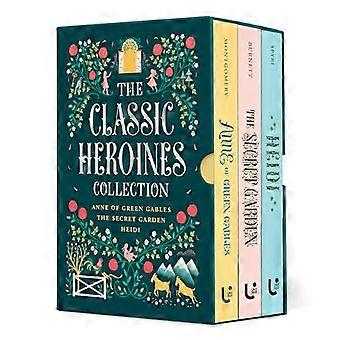Classic Heroines Collection bokssett : Anne av Green Gables, Heidi, den hemmelige hagen
