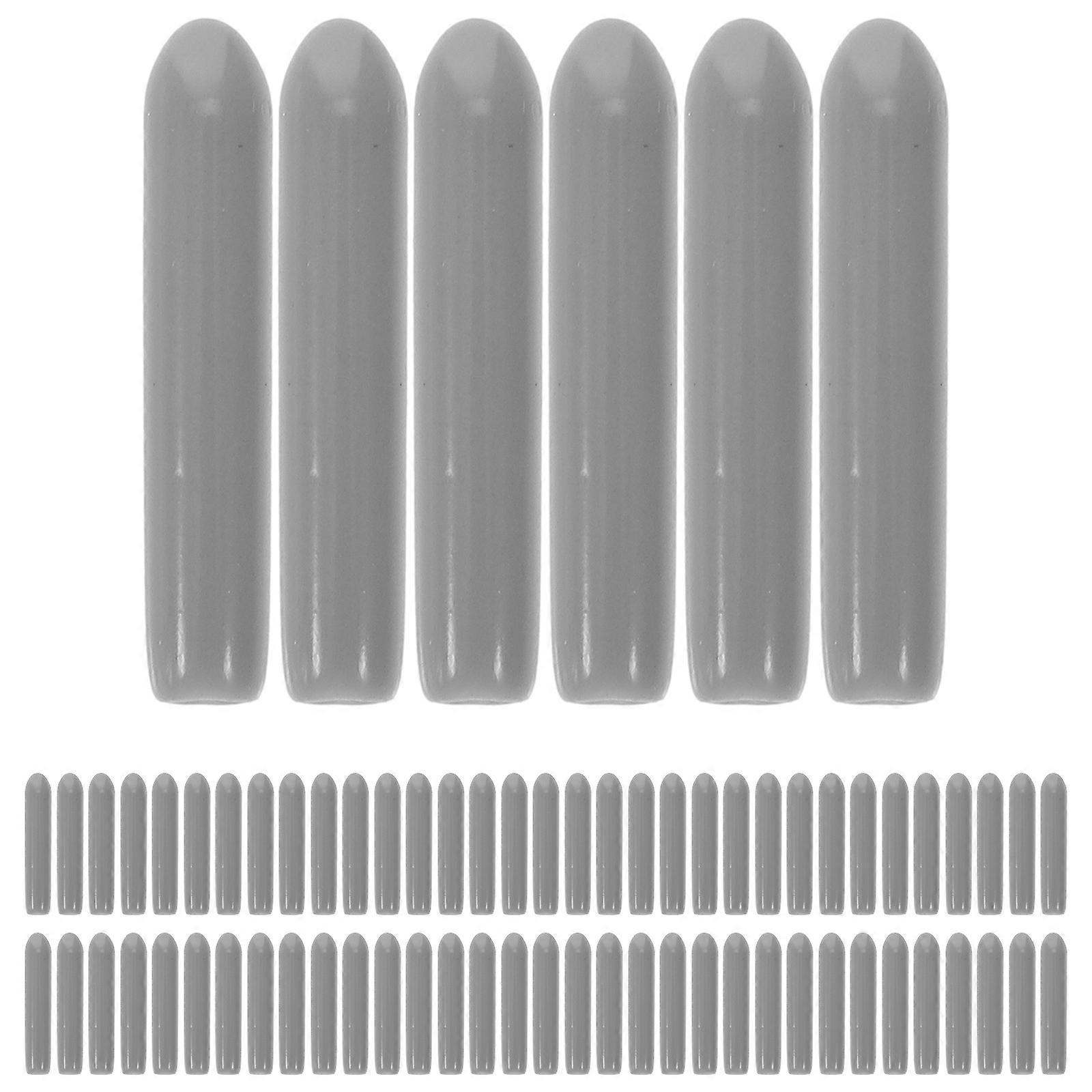 Shelf Organizer Tip Caps Round End Caps Prevent Scratches Kitchen Organization 150Pcs