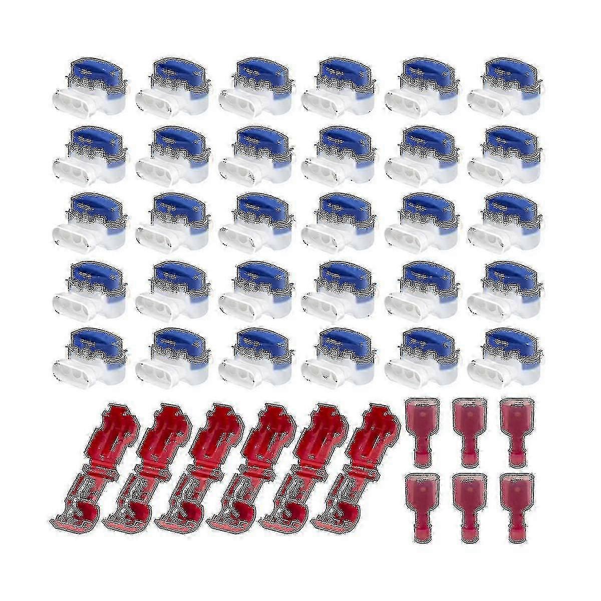 36pcs Cable Connectors For Robotic Lawnmowers, Waterproof Connection Cable With Gel Filling