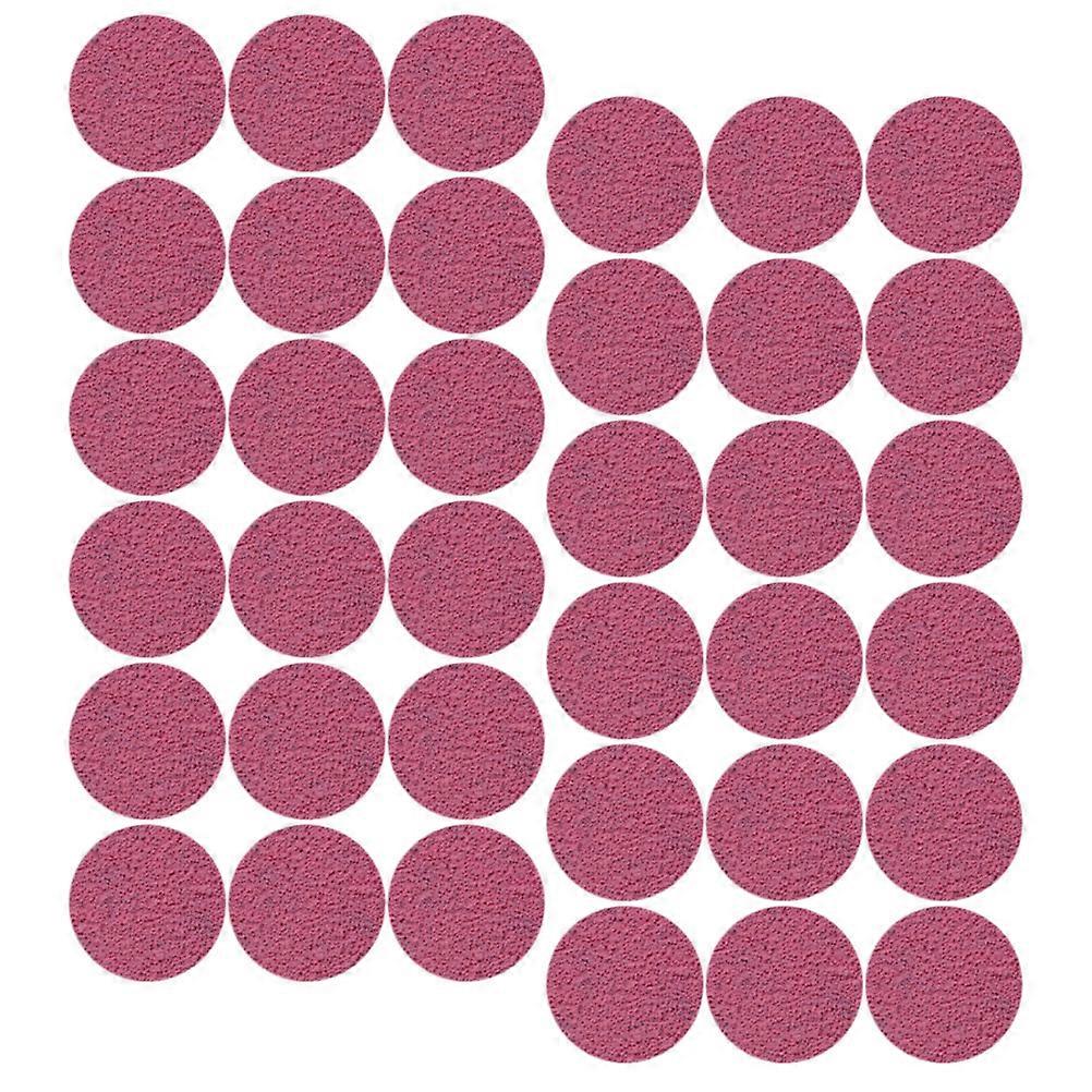 Disques de ponçage pédicure pour meuleuse électrique avec acier inoxydable 50Pcs Rose Finesse modérée