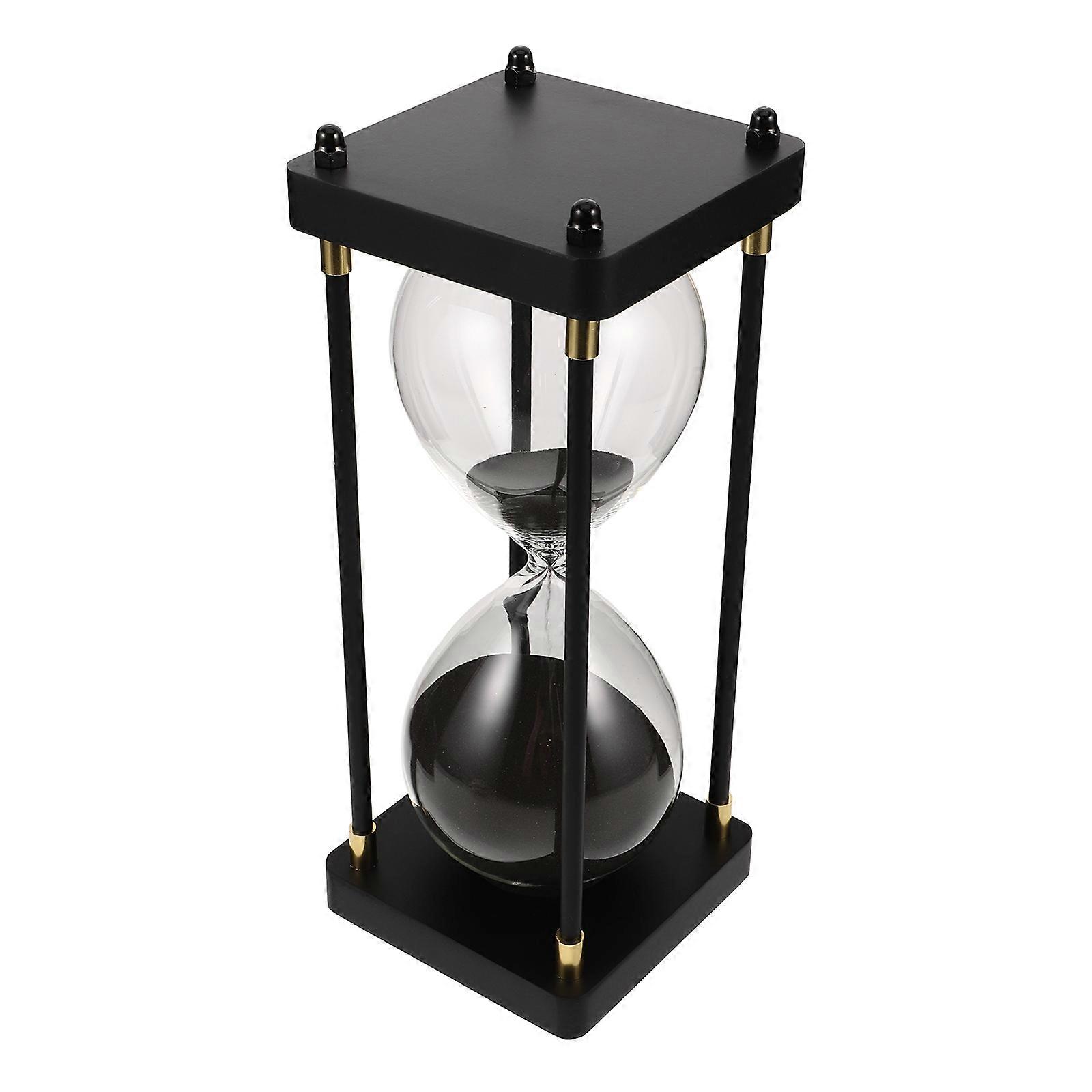 Stylish Glass Sand Timer Hourglass Decorative Clock for Office Study Timed Activities