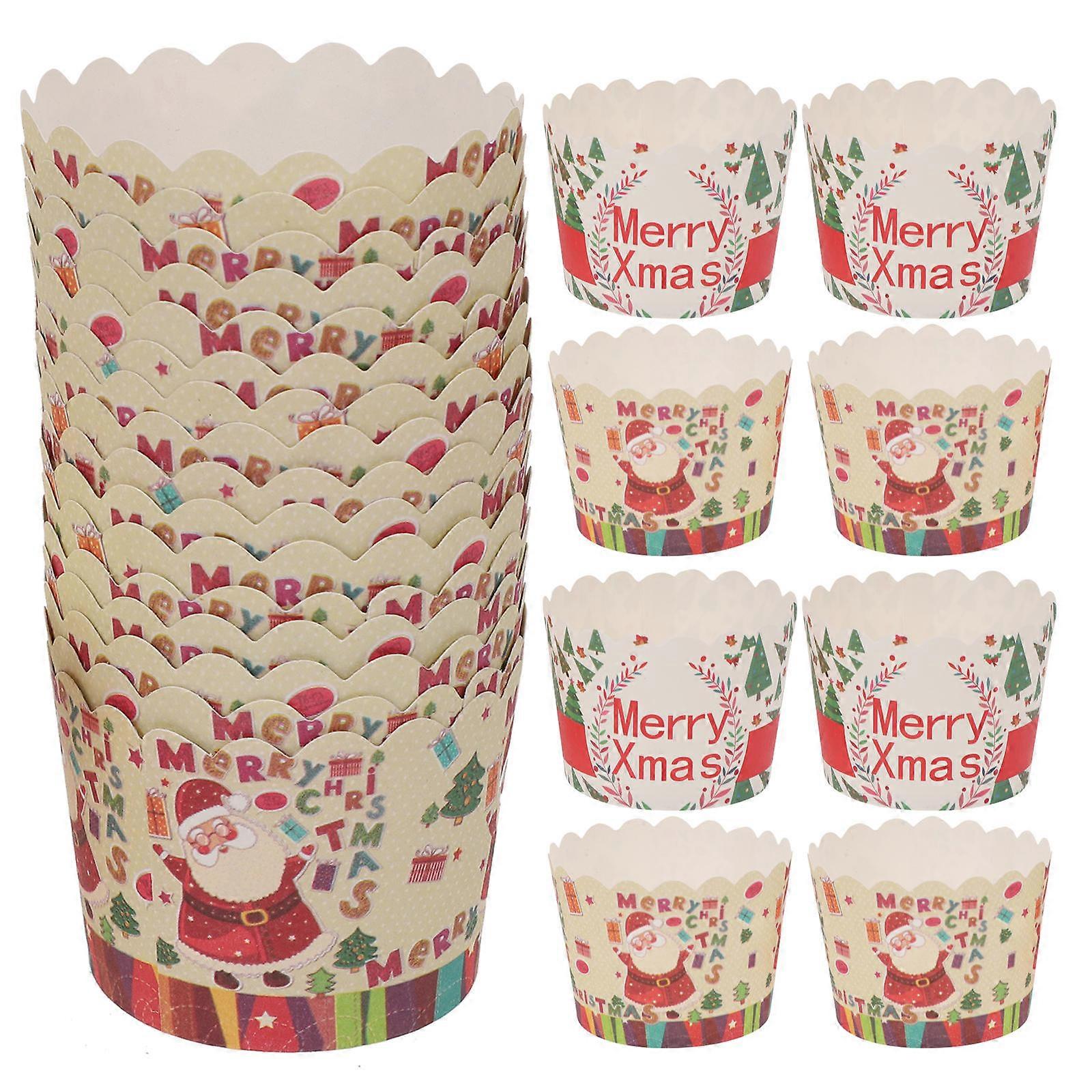 Small Baking Cups Muffin Cups Kitchen Accessories Oil-Proof High-Quality Paper 2.4×2.4×2in 150Set
