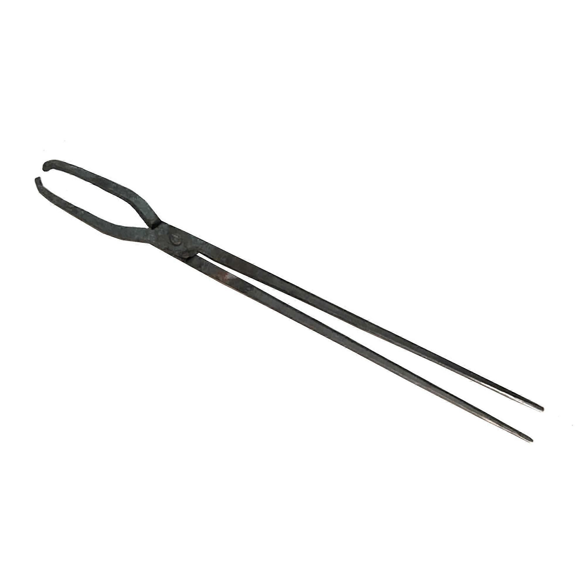 Forging Tongs with Round Nose Forging Tongs Hand Forged Steel for Engineering Blacksmiths Anvil Forging Tongs 70 cm / 80 cm / 70 cm