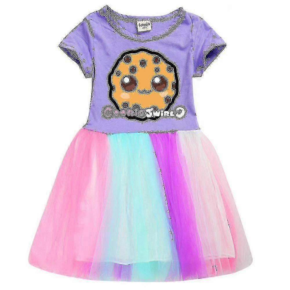 3-12 Years Girl Cookie Swirl C Dress Party Dress