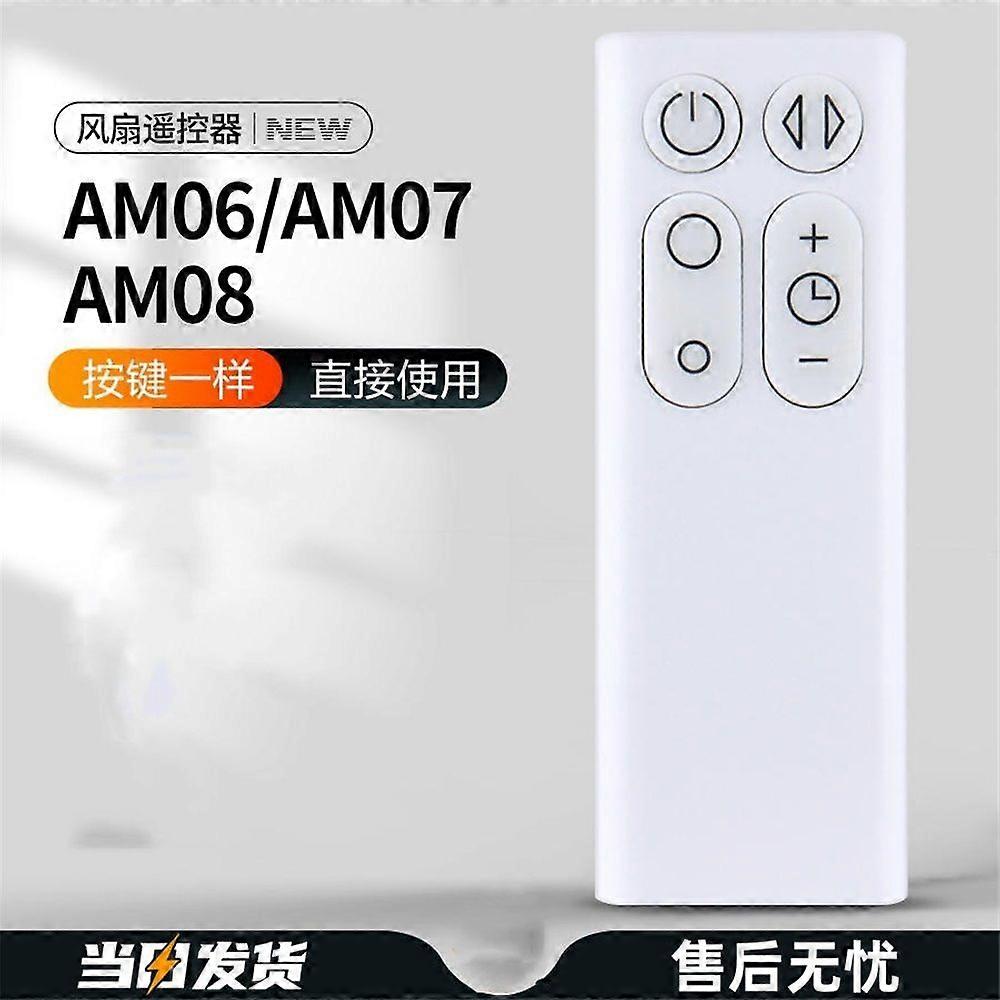 Replacement Remote Control For Dyson Am07 Air Purifier Fan Silver