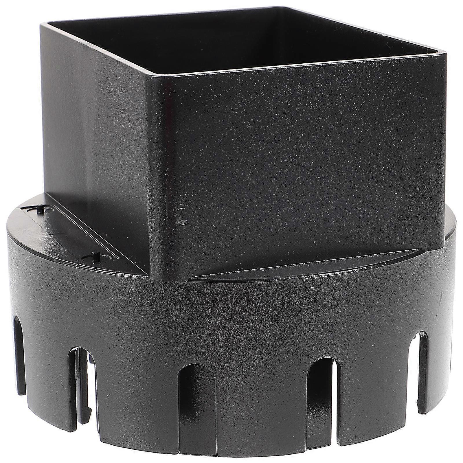 PVC Downspout Diverter for Pipe Black Color Ensures Leak Free Connection with Scientific Design and High Strength 70 Characters