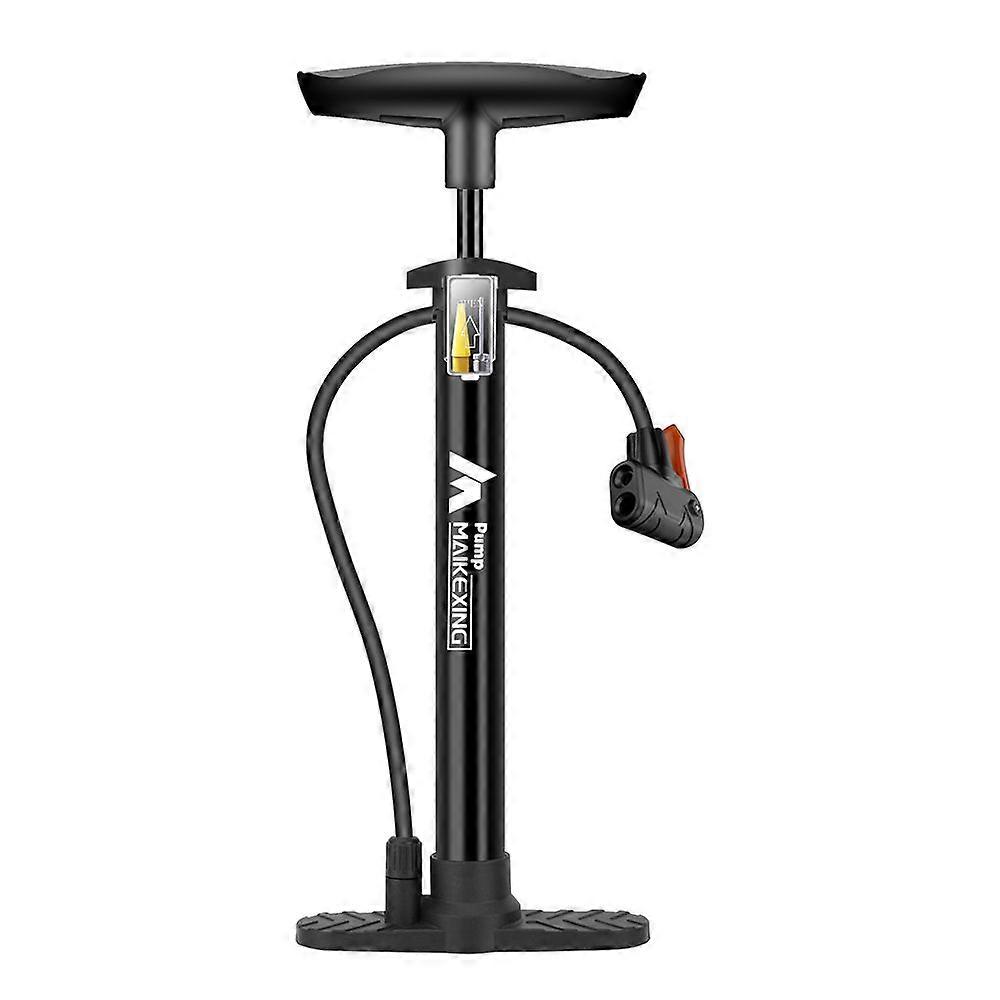 Bike Pump with Multi-functional Portable Inflator for Bicycles and Cars 160PSI with Three-in-One Nozzle Air Pump