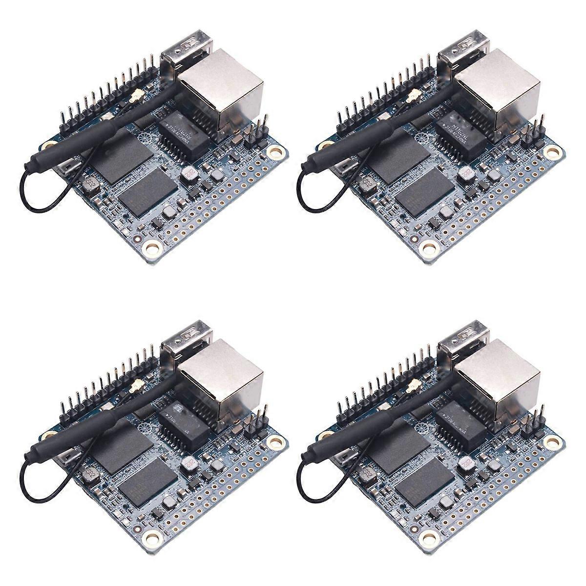 4X for Zero 512MB Development Board+Protective White Case ,H3 Quad Core Open-Source Mini Single Boar