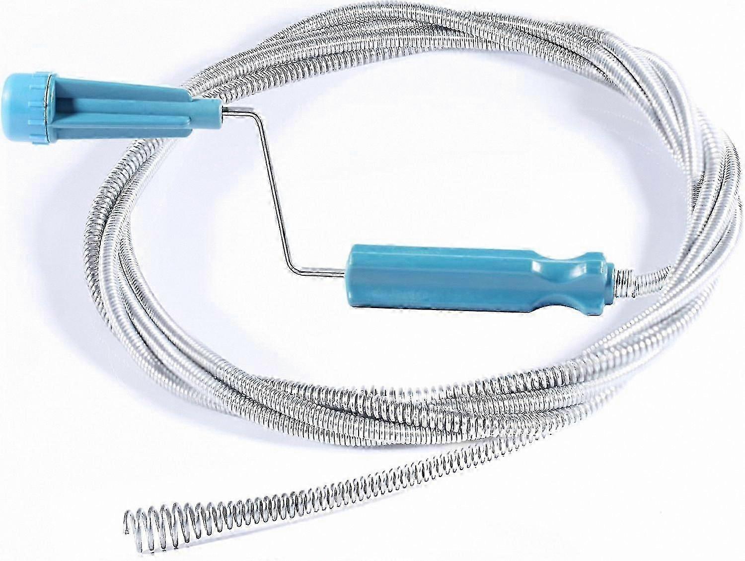 3m x 6mm Pipe Cleaning Spiral with Drilling Tip for Drain Unblocker