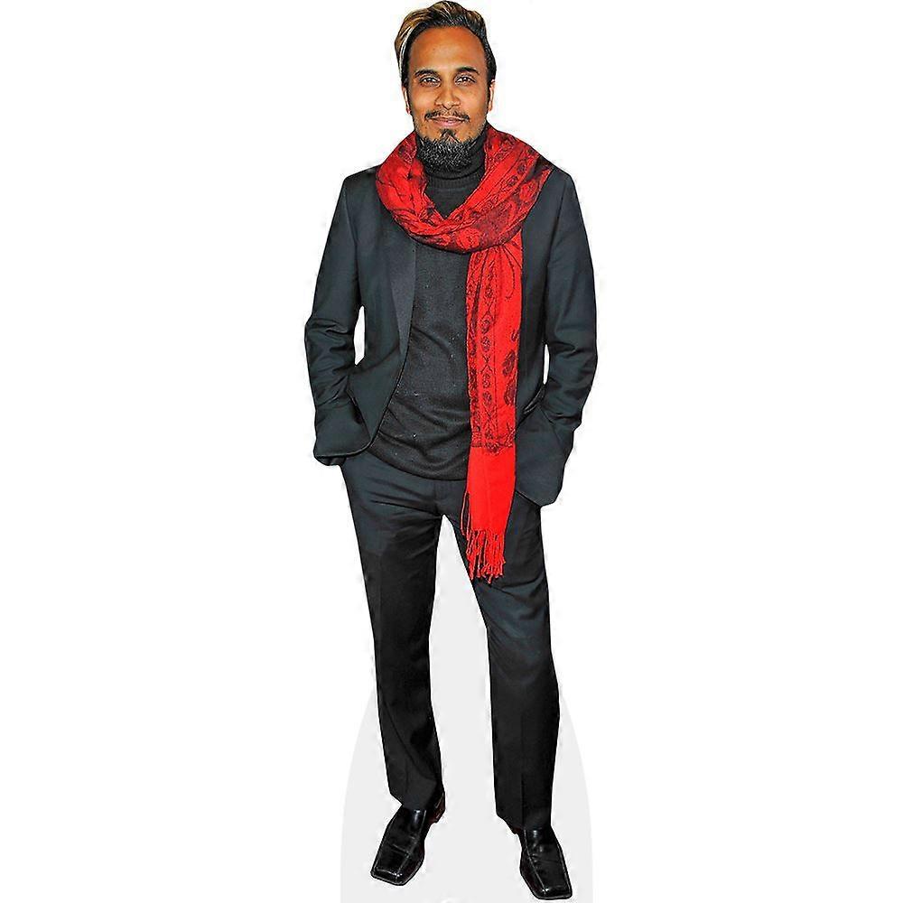 Reggie Benjamin (Scarf) Cardboard Cutout (lifesize OR mini size). Standee. Stand Up.