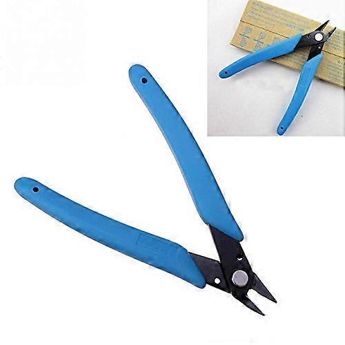 Electric Wire Cutting Pliers Plastic And Steel Construction Diagonal Cutter For Electronics